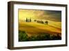 Summer Sundset in Tuscany-null-Framed Art Print