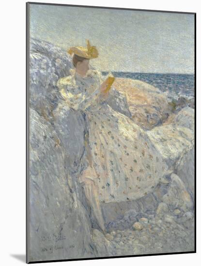 Summer Sunlight (Isles of Shoals)-Childe Hassam-Mounted Premium Giclee Print