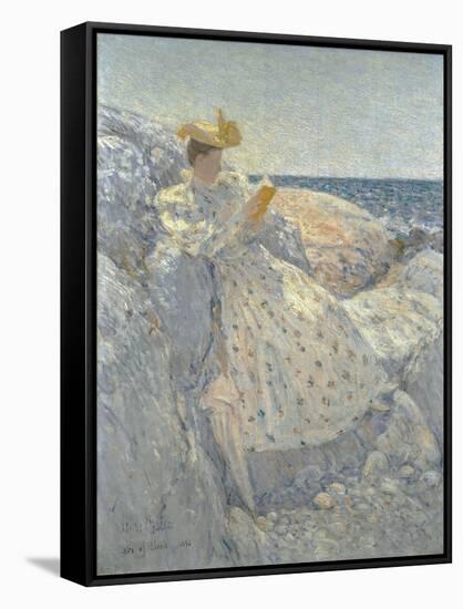 Summer Sunlight (Isles of Shoals)-Childe Hassam-Framed Stretched Canvas