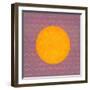 Summer Sunrise, 2022 (Acrylic on Canvas)-Leigh Glover-Framed Giclee Print