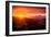 Summer Sunrise and Fog, Moody East Bay Hills,  Northern California-Vincent James-Framed Photographic Print