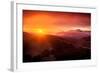 Summer Sunrise and Fog, Moody East Bay Hills,  Northern California-Vincent James-Framed Photographic Print