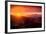 Summer Sunrise and Fog, Moody East Bay Hills,  Northern California-Vincent James-Framed Photographic Print