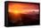 Summer Sunrise and Fog, Moody East Bay Hills,  Northern California-Vincent James-Framed Stretched Canvas