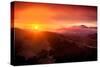 Summer Sunrise and Fog, Moody East Bay Hills,  Northern California-Vincent James-Stretched Canvas