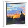 Summer Sunrise-Karen Mathison Schmidt-Framed Art Print