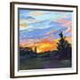 Summer Sunrise-Karen Mathison Schmidt-Framed Art Print