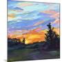 Summer Sunrise-Karen Mathison Schmidt-Mounted Art Print