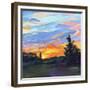 Summer Sunrise-Karen Mathison Schmidt-Framed Art Print