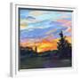 Summer Sunrise-Karen Mathison Schmidt-Framed Art Print