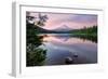 Summer Sunset at Mount Hood-Vincent James-Framed Premium Photographic Print