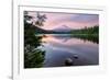 Summer Sunset at Mount Hood-Vincent James-Framed Photographic Print