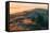 Summer Sunset at Ridgecrest Mount Tamalpais, Northern California-Vincent James-Framed Stretched Canvas