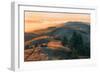 Summer Sunset at Ridgecrest Mount Tamalpais, Northern California-Vincent James-Framed Photographic Print