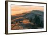 Summer Sunset at Ridgecrest Mount Tamalpais, Northern California-Vincent James-Framed Photographic Print