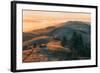 Summer Sunset at Ridgecrest Mount Tamalpais, Northern California-Vincent James-Framed Photographic Print