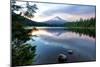 Summer Sunset at Trillium Lake, Oregon-Vincent James-Mounted Photographic Print