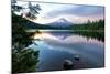 Summer Sunset at Trillium Lake, Oregon-Vincent James-Mounted Photographic Print