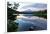 Summer Sunset at Trillium Lake, Oregon-Vincent James-Framed Photographic Print