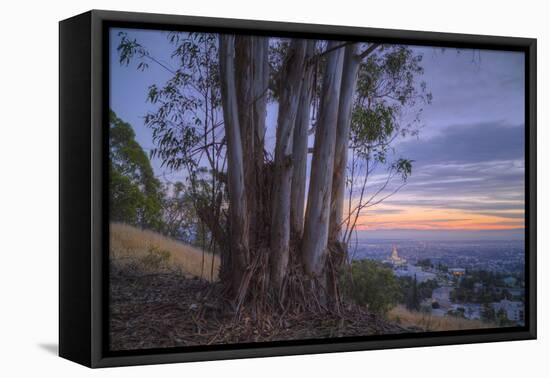 Summer Sunset from Oakland Hills-Vincent James-Framed Stretched Canvas