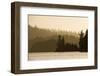 Summer Sunset Lights Rainforest Along Afognak Bay-Paul Souders-Framed Photographic Print