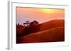 Summer Sunset Mount Tam Hills, Pacific Ocean, California-Vincent James-Framed Photographic Print