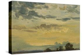 Summer Sunset-John Constable-Stretched Canvas