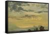 Summer Sunset-John Constable-Framed Stretched Canvas