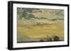 Summer Sunset-John Constable-Framed Premium Giclee Print