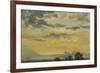 Summer Sunset-John Constable-Framed Giclee Print