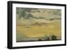 Summer Sunset-John Constable-Framed Giclee Print