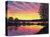 Summer Sunset-Kevin Dodds-Stretched Canvas