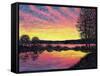 Summer Sunset-Kevin Dodds-Framed Stretched Canvas