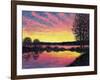 Summer Sunset-Kevin Dodds-Framed Giclee Print