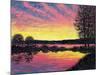Summer Sunset-Kevin Dodds-Mounted Giclee Print