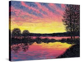 Summer Sunset-Kevin Dodds-Stretched Canvas