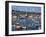 Summer Sunshine on Boats in the Old Harbour, St. Ives, Cornwall, England, United Kingdom, Europe-Peter Barritt-Framed Premium Photographic Print