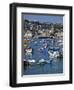 Summer Sunshine on Boats in the Old Harbour, St. Ives, Cornwall, England, United Kingdom, Europe-Peter Barritt-Framed Photographic Print