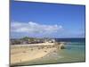 Summer Sunshine on the Old Harbour, St. Ives, Cornwall, England, United Kingdom, Europe-Peter Barritt-Mounted Photographic Print