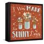 Summer Sunshine VII-Laura Marshall-Framed Stretched Canvas