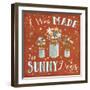 Summer Sunshine VII-Laura Marshall-Framed Art Print