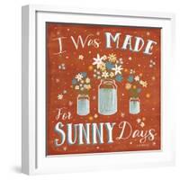 Summer Sunshine VII-Laura Marshall-Framed Art Print