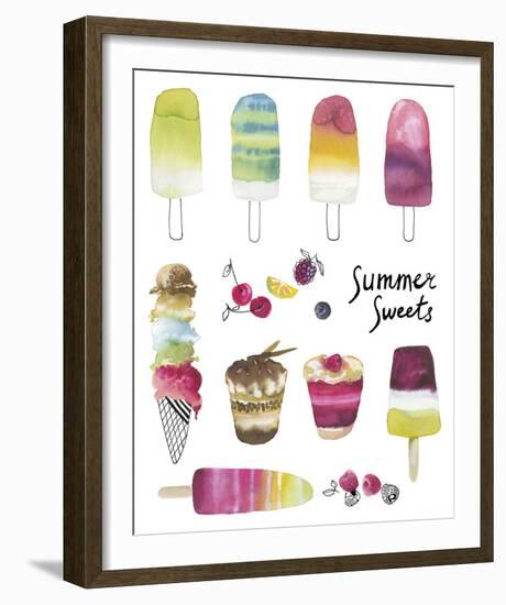 Summer Sweets-Sandra Jacobs-Framed Giclee Print