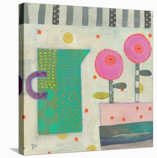 Summer Table-Julie Beyer-Stretched Canvas