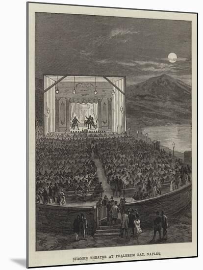 Summer Theatre at Phalerum Bay, Naples-null-Mounted Giclee Print