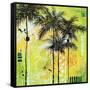 Summer Time In The Tropics-Megan Aroon Duncanson-Framed Stretched Canvas