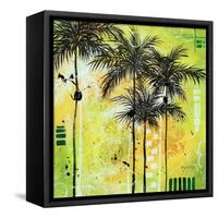 Summer Time In The Tropics-Megan Aroon Duncanson-Framed Stretched Canvas