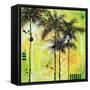 Summer Time In The Tropics-Megan Aroon Duncanson-Framed Stretched Canvas