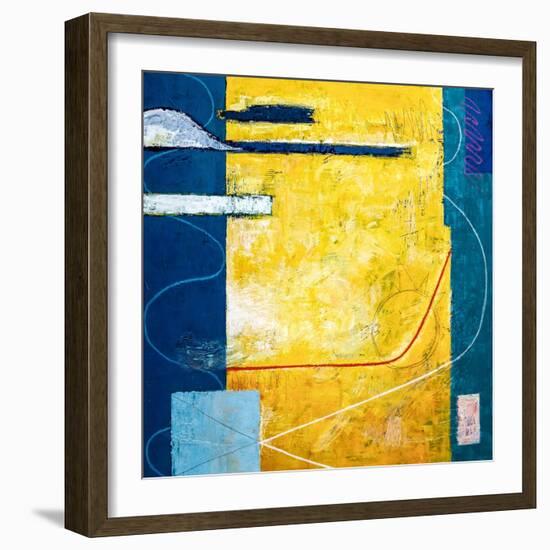 Summer time-Hyunah Kim-Framed Art Print