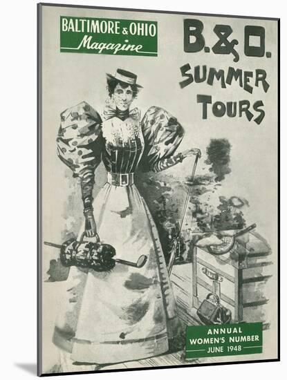 Summer Tours: 1948-null-Mounted Giclee Print